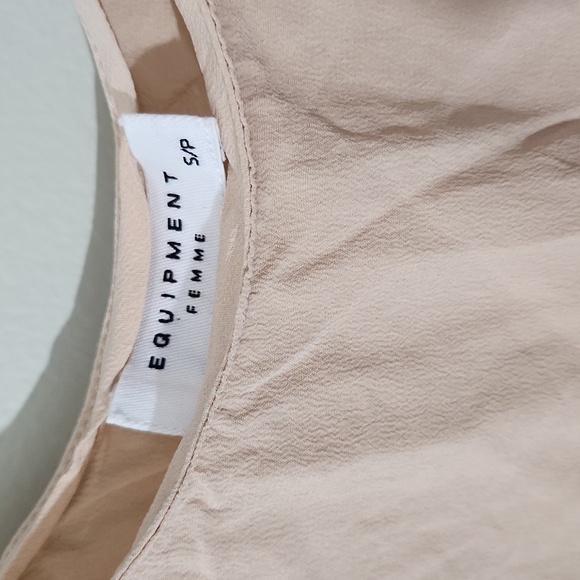 Equipment Femme Beige Blouse - Picture 3 of 4